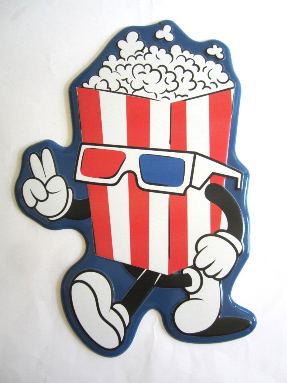 Popcorn Movie Theatre Home Embossed Metal Sign Garage Decorations Deco NEW